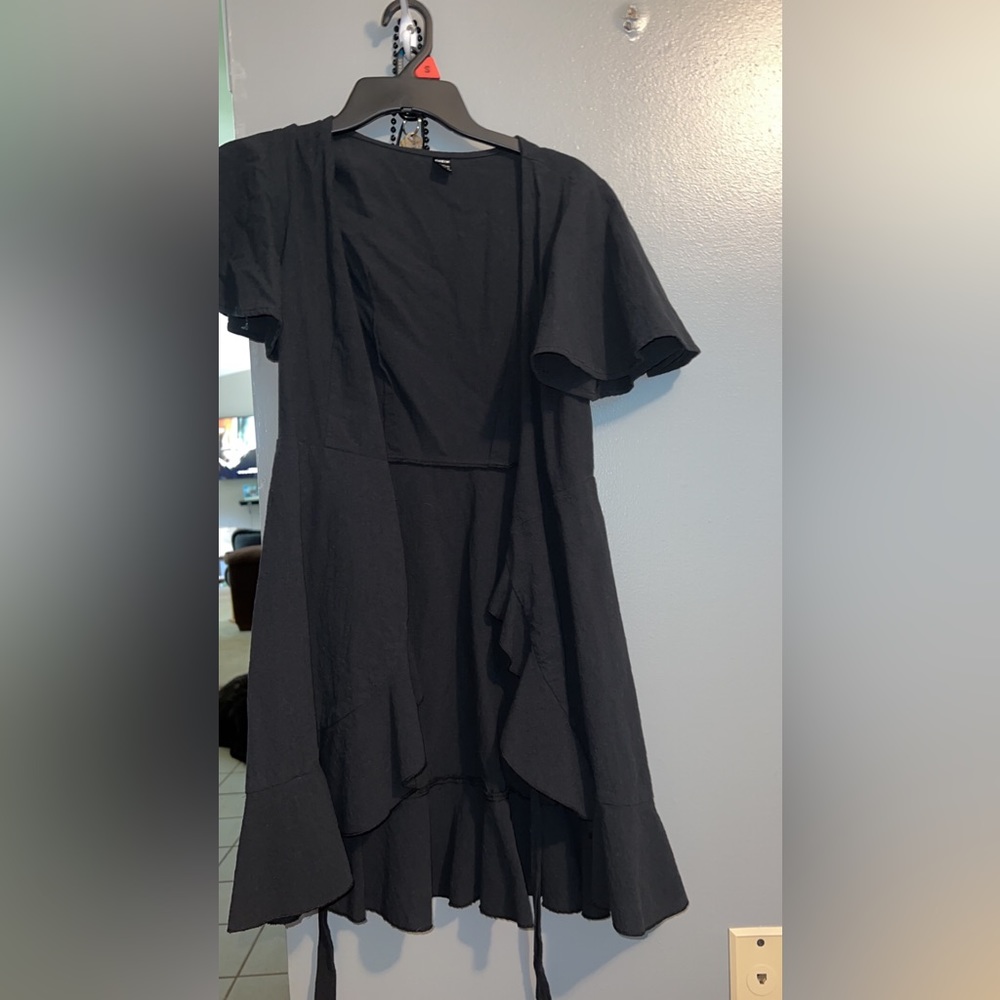 Black summer dress